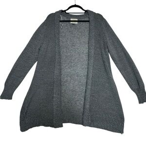 Cotton On Charcoal Open-Front Cardigan